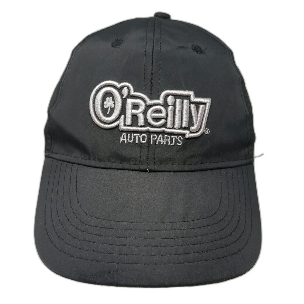 O'Reilly Auto Parts Baseball Cap Black One Size Embroidered Logo Polyester Hat